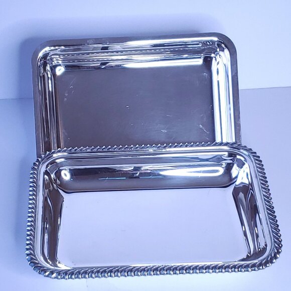 Birks Regency Silver Plated Serving Dish with Lid - Picture 3 of 11